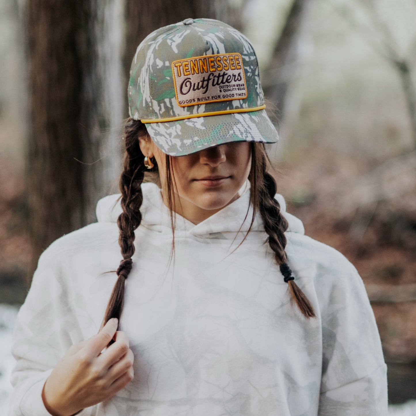 Hideout Hat in Oak & Green Leaf Camo