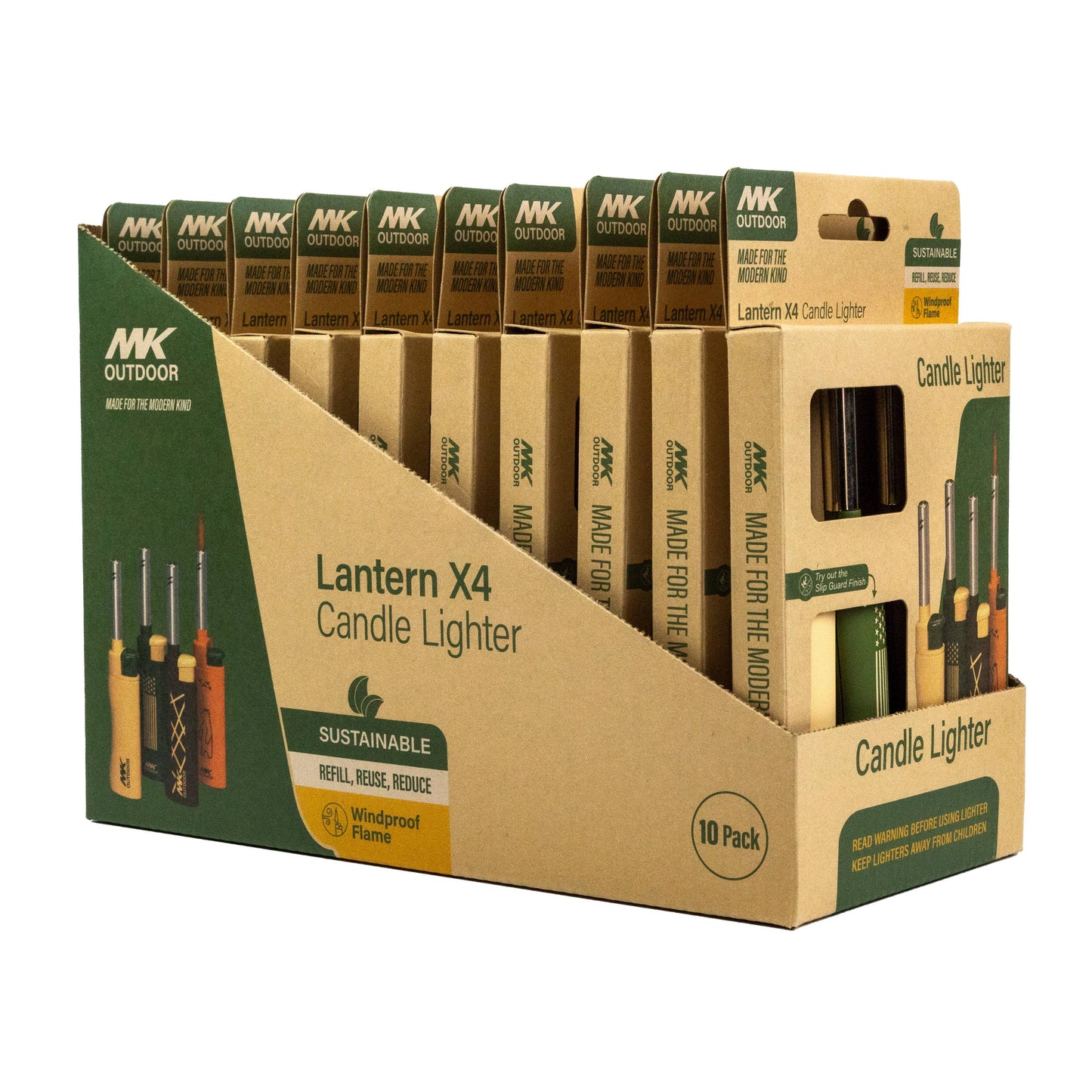 MK Lighter, Lantern Set, Jet Flame