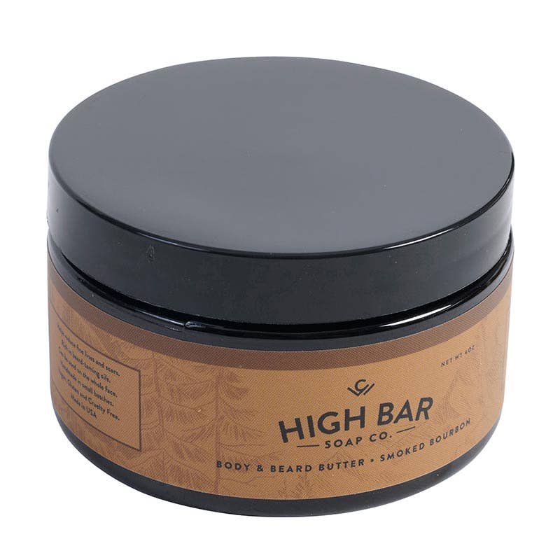 Cole Wheeler - High Bar Soap Co. Beard Butter - Smoked Bourbon