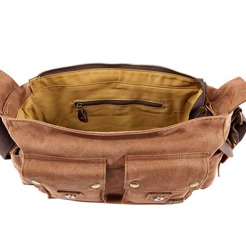 Cole Wheeler - Canvas Messenger Bag