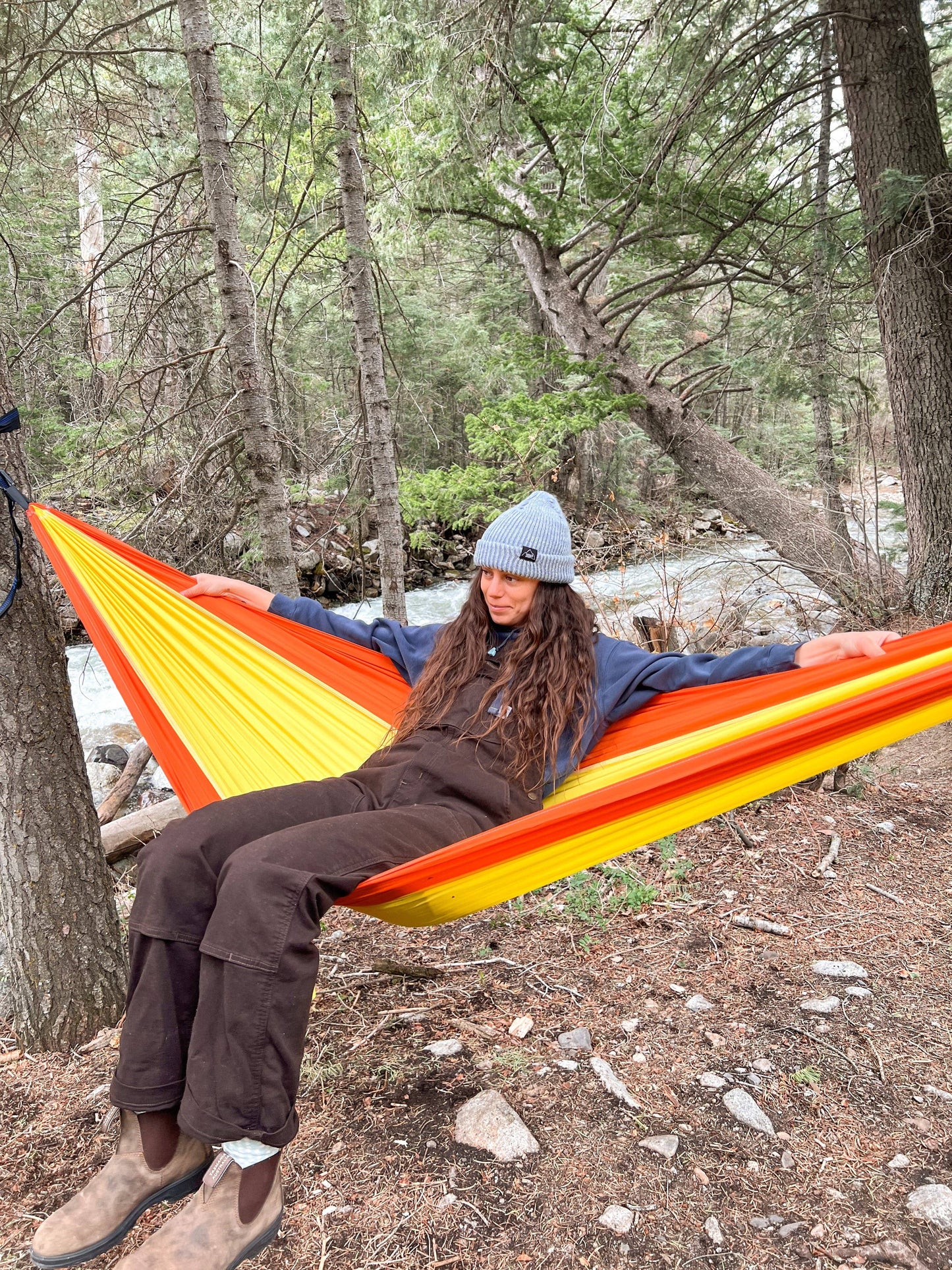 Shaka Hammox Sunset Yellow Double Hammock