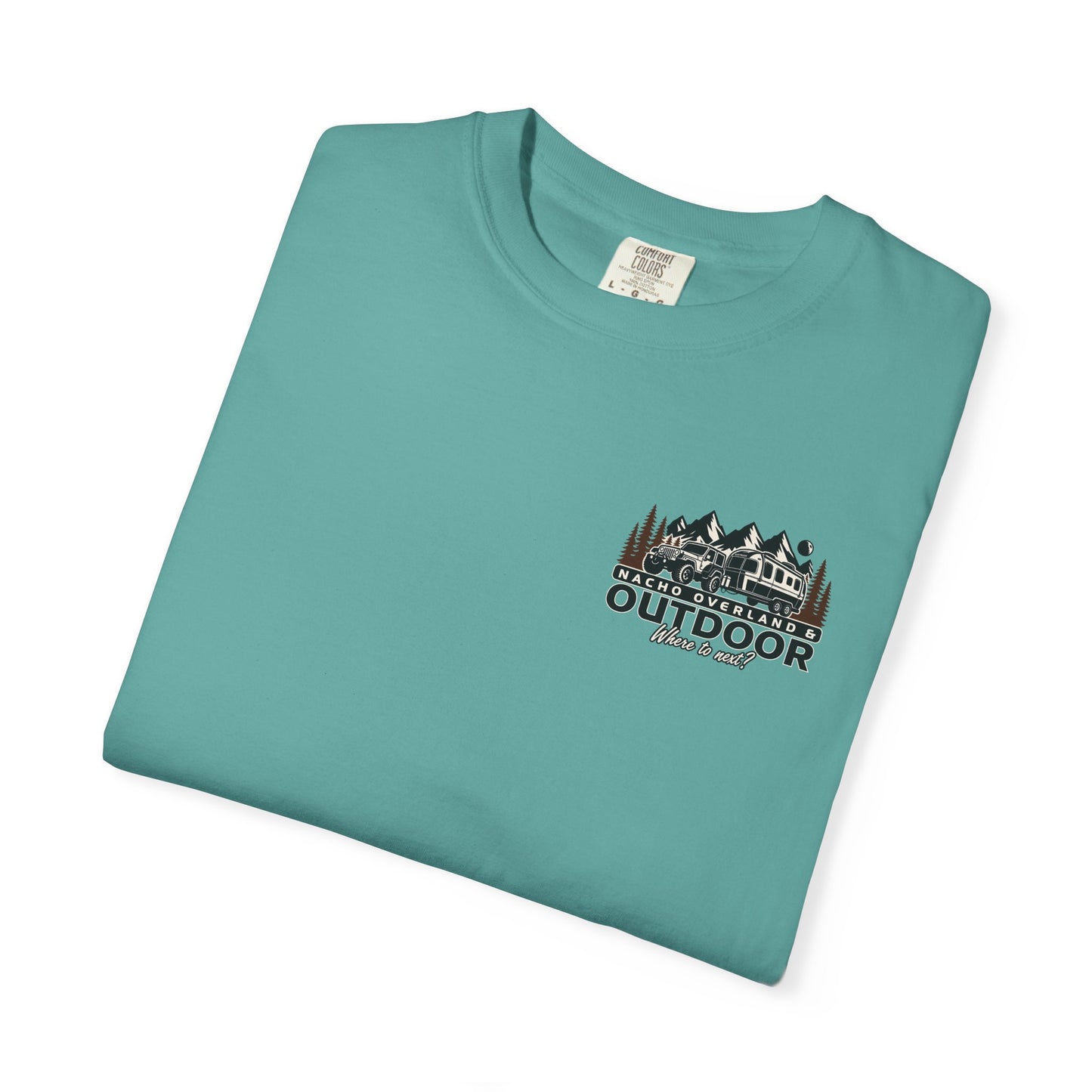 Outdoor Overland T-Shirt — "Nacho Overland" Adventure Graphic
