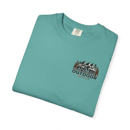 Outdoor Overland T-Shirt — "Nacho Overland" Adventure Graphic