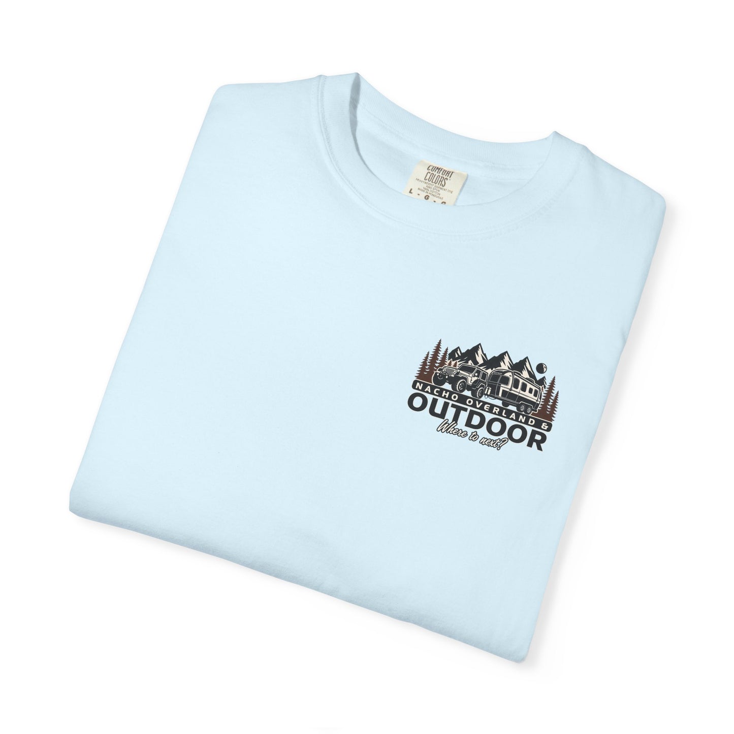 Outdoor Overland T-Shirt — "Nacho Overland" Adventure Graphic