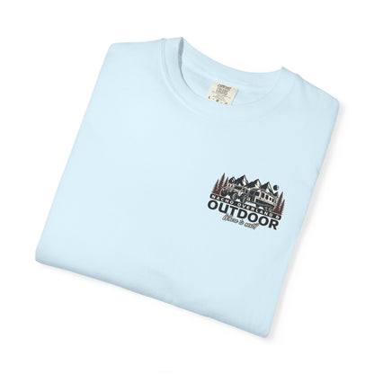 Outdoor Overland T-Shirt — "Nacho Overland" Adventure Graphic