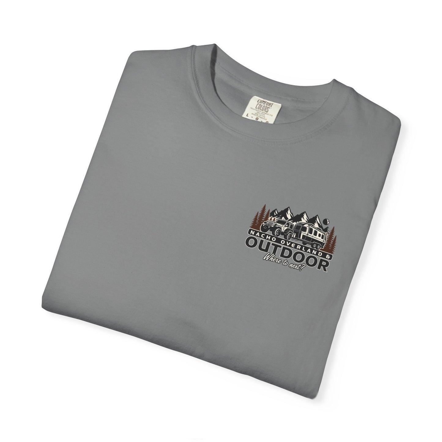 Outdoor Overland T-Shirt — "Nacho Overland" Adventure Graphic
