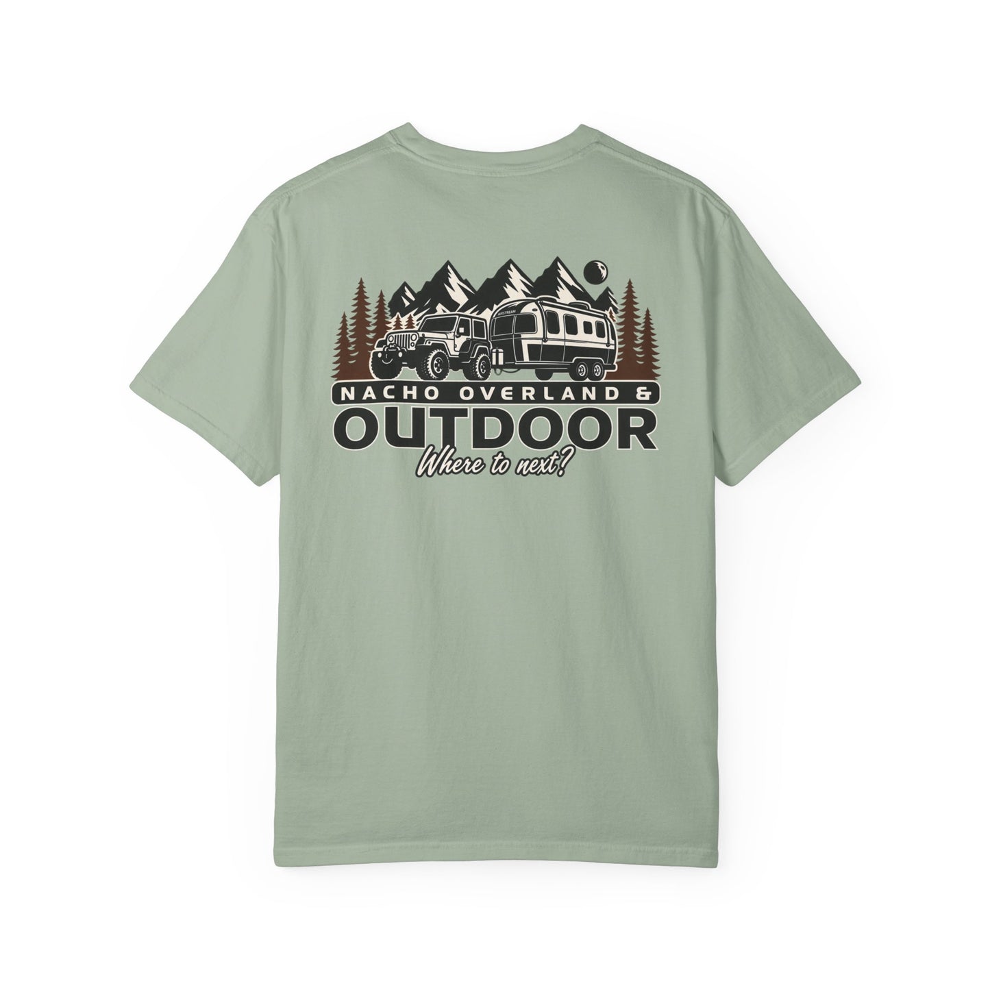 Outdoor Overland T-Shirt — "Nacho Overland" Adventure Graphic