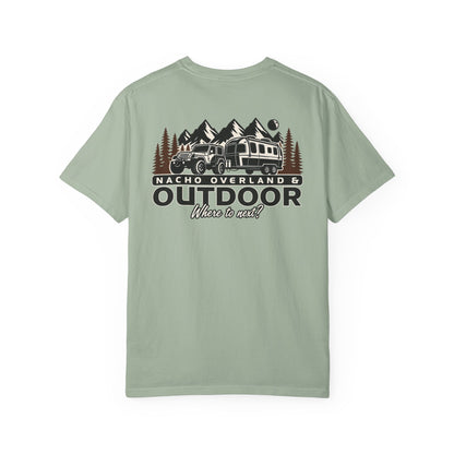 Outdoor Overland T-Shirt — "Nacho Overland" Adventure Graphic
