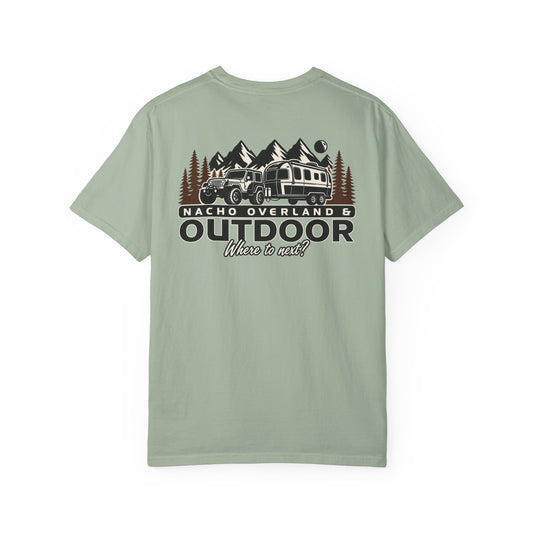 Outdoor Overland T-Shirt — "Nacho Overland" Adventure Graphic