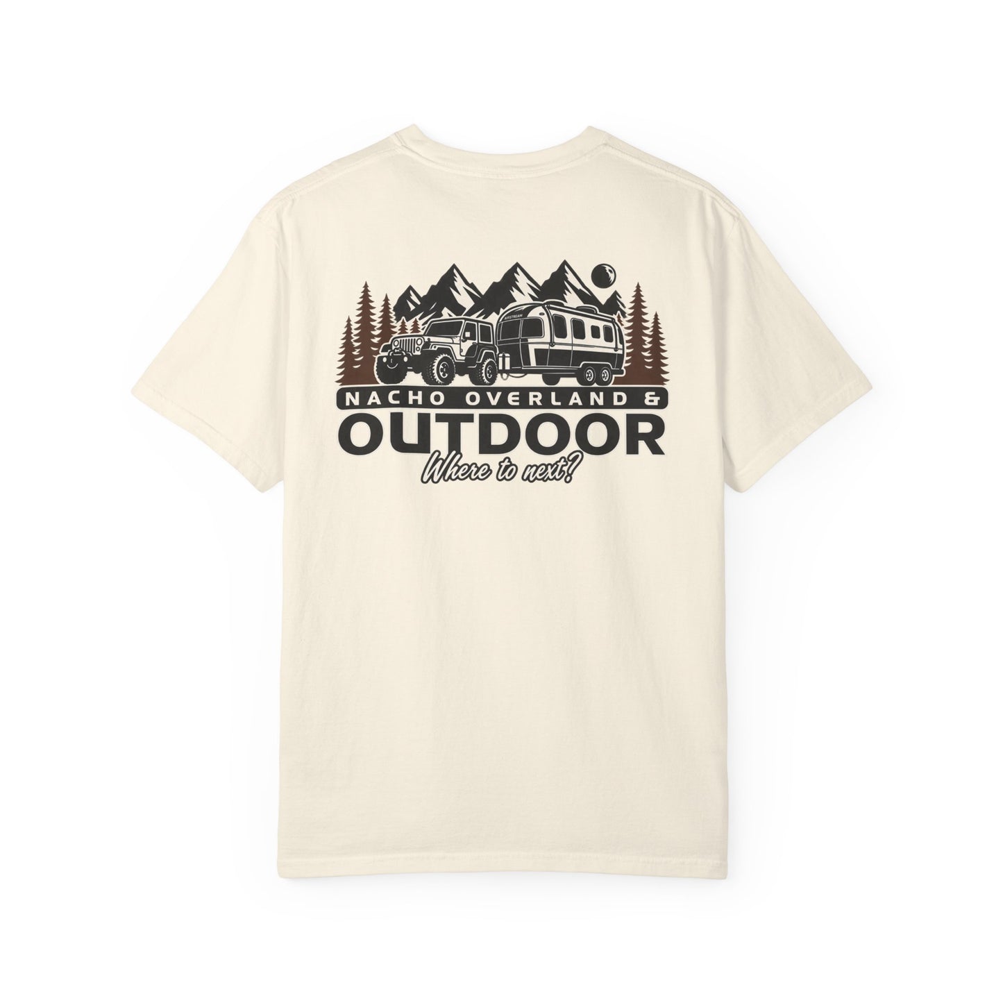 Outdoor Overland T-Shirt — "Nacho Overland" Adventure Graphic