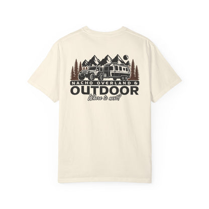 Outdoor Overland T-Shirt — "Nacho Overland" Adventure Graphic