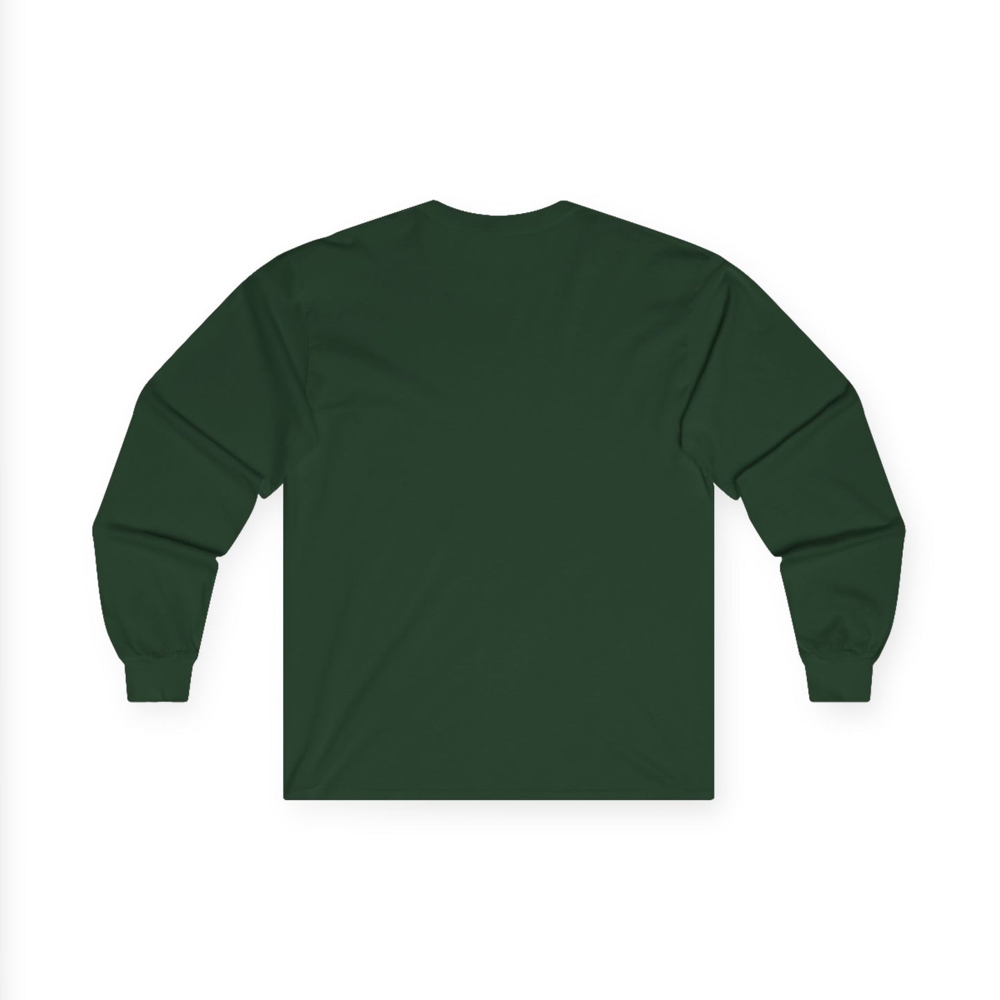 Outdoor Adventure Long Sleeve Tee — "Nacho Overland" Cabin & Mountains