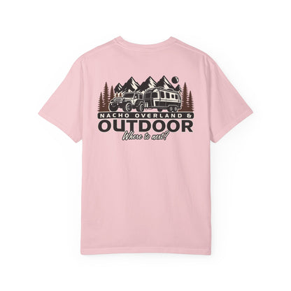 Outdoor Overland T-Shirt — "Nacho Overland" Adventure Graphic