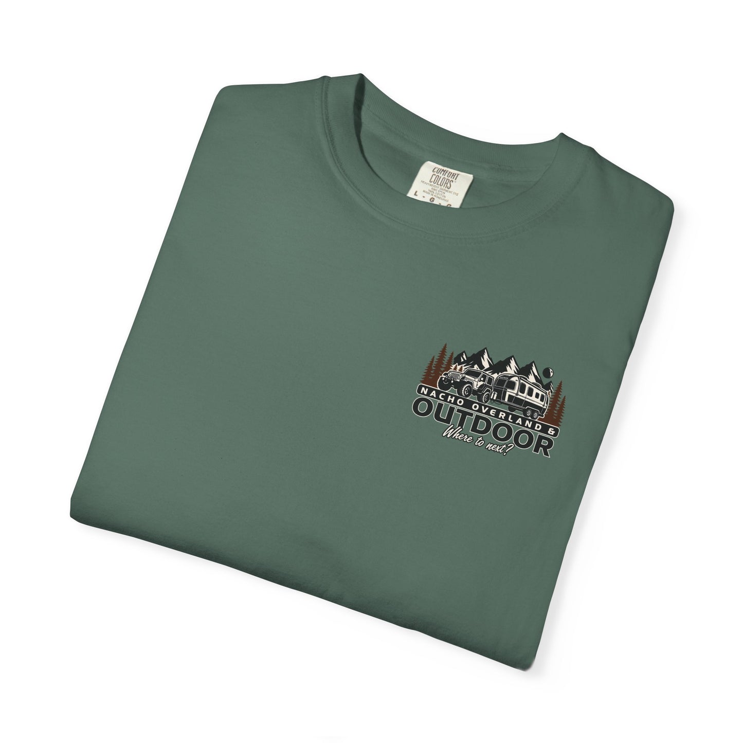 Outdoor Overland T-Shirt — "Nacho Overland" Adventure Graphic