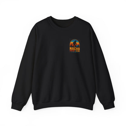 Outdoor Crewneck Sweatshirt — "NACHO Overland & Outdoor" Graphic