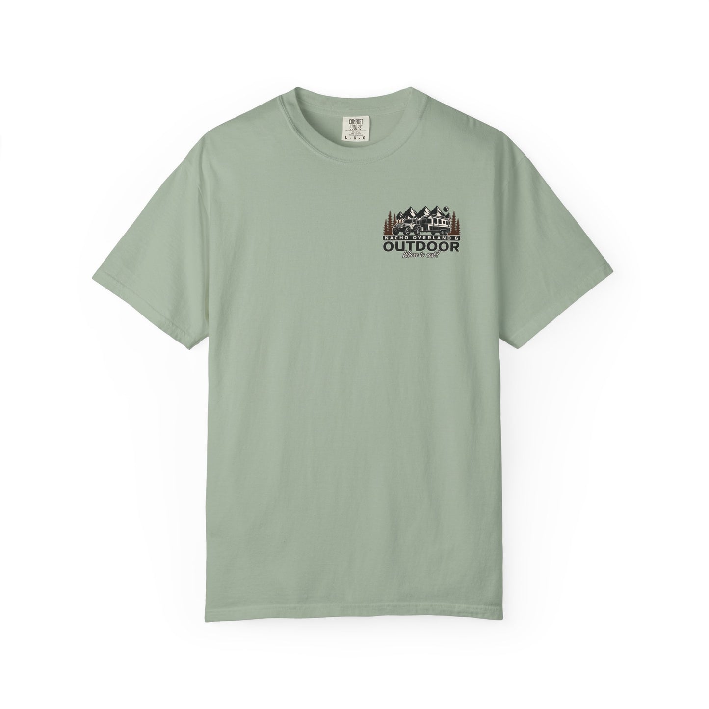 Outdoor Overland T-Shirt — "Nacho Overland" Adventure Graphic
