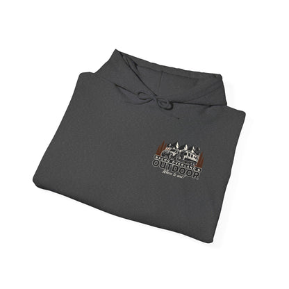 Overland Outdoor Hoodie - "Nacho Overland" Adventure Van Camping Pullover