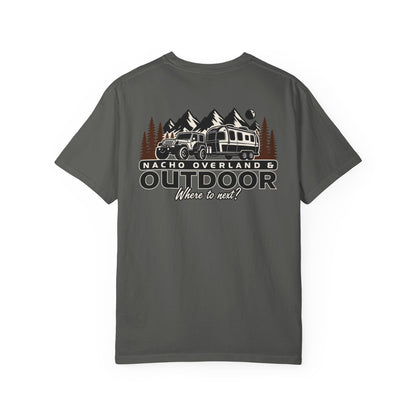 Outdoor Overland T-Shirt — "Nacho Overland" Adventure Graphic