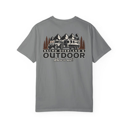 Outdoor Overland T-Shirt — "Nacho Overland" Adventure Graphic