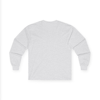 Outdoor Adventure Long Sleeve Tee — "Nacho Overland" Cabin & Mountains