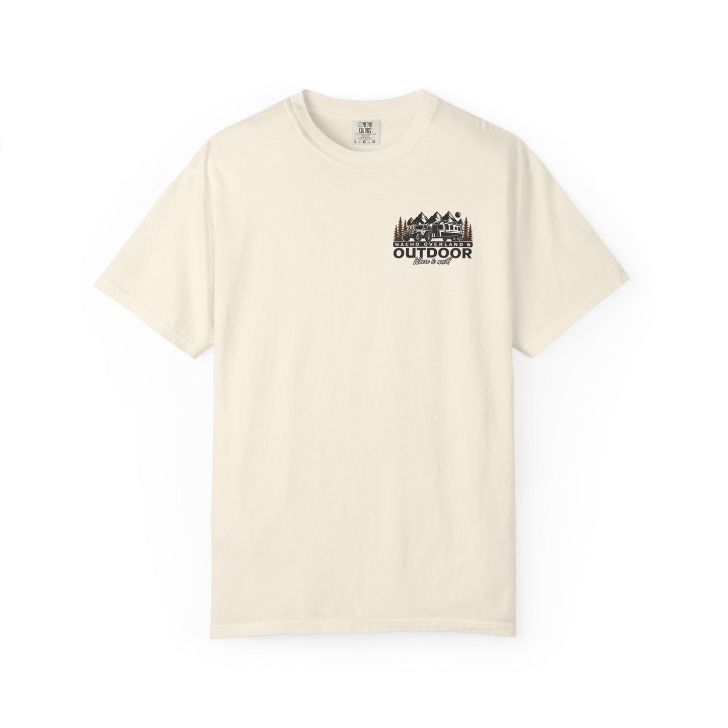 Outdoor Overland T-Shirt — "Nacho Overland" Adventure Graphic