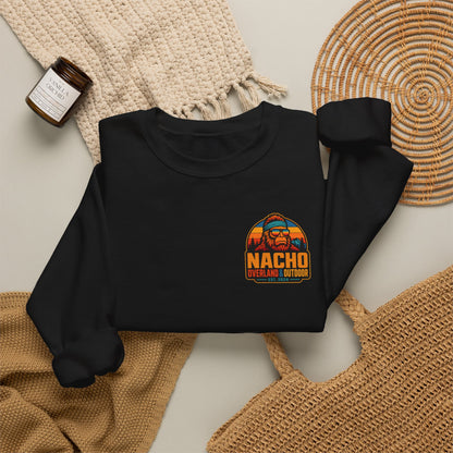 Overlander Sweatshirt - Weekend Overlander Graphic Crewneck (Nacho Adventure Design)