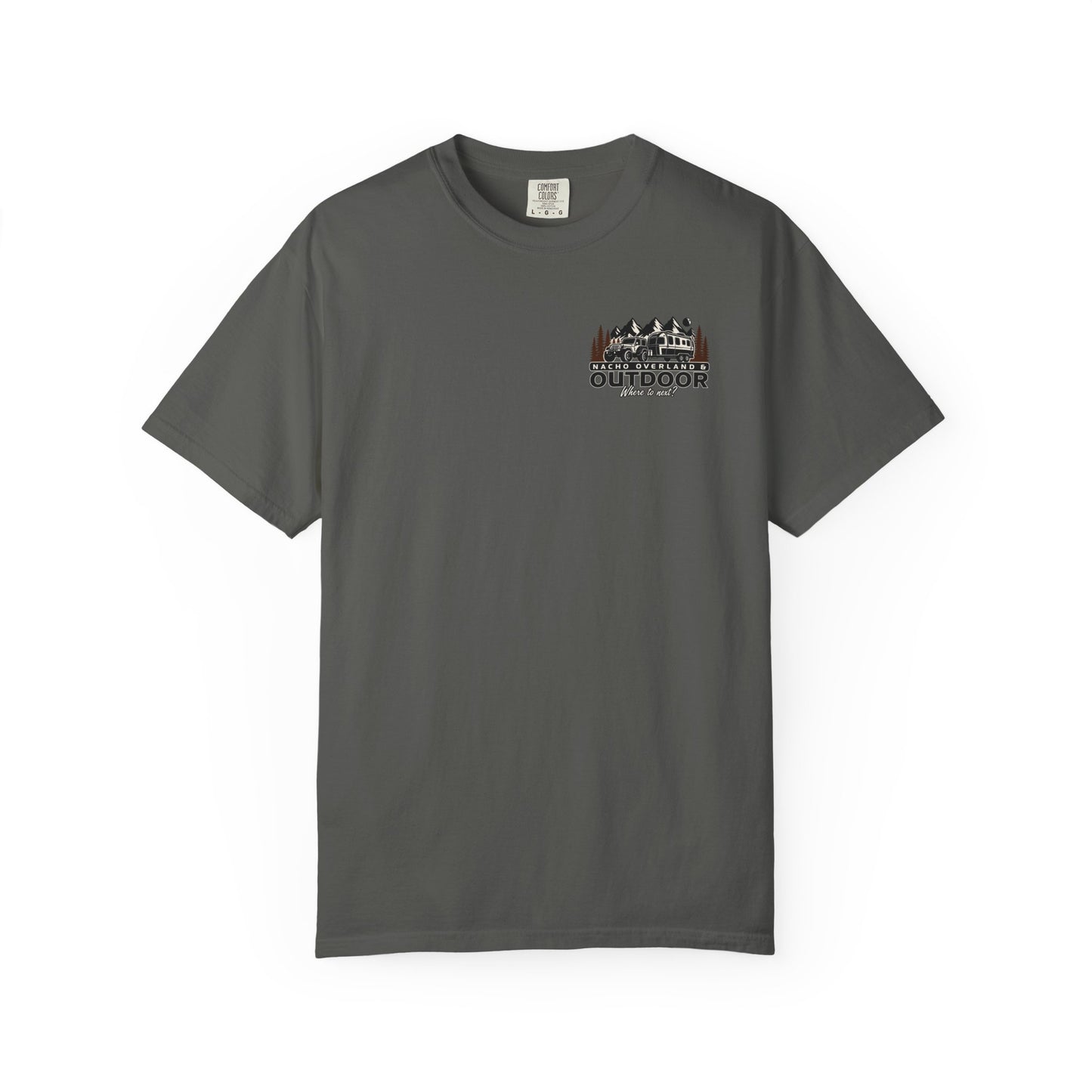 Outdoor Overland T-Shirt — "Nacho Overland" Adventure Graphic