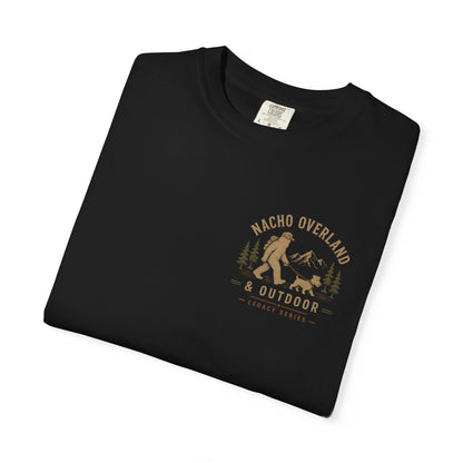 Big Steps Small Paws Sasquatch T-Shirt — Outdoor Adventure Graphic Tee