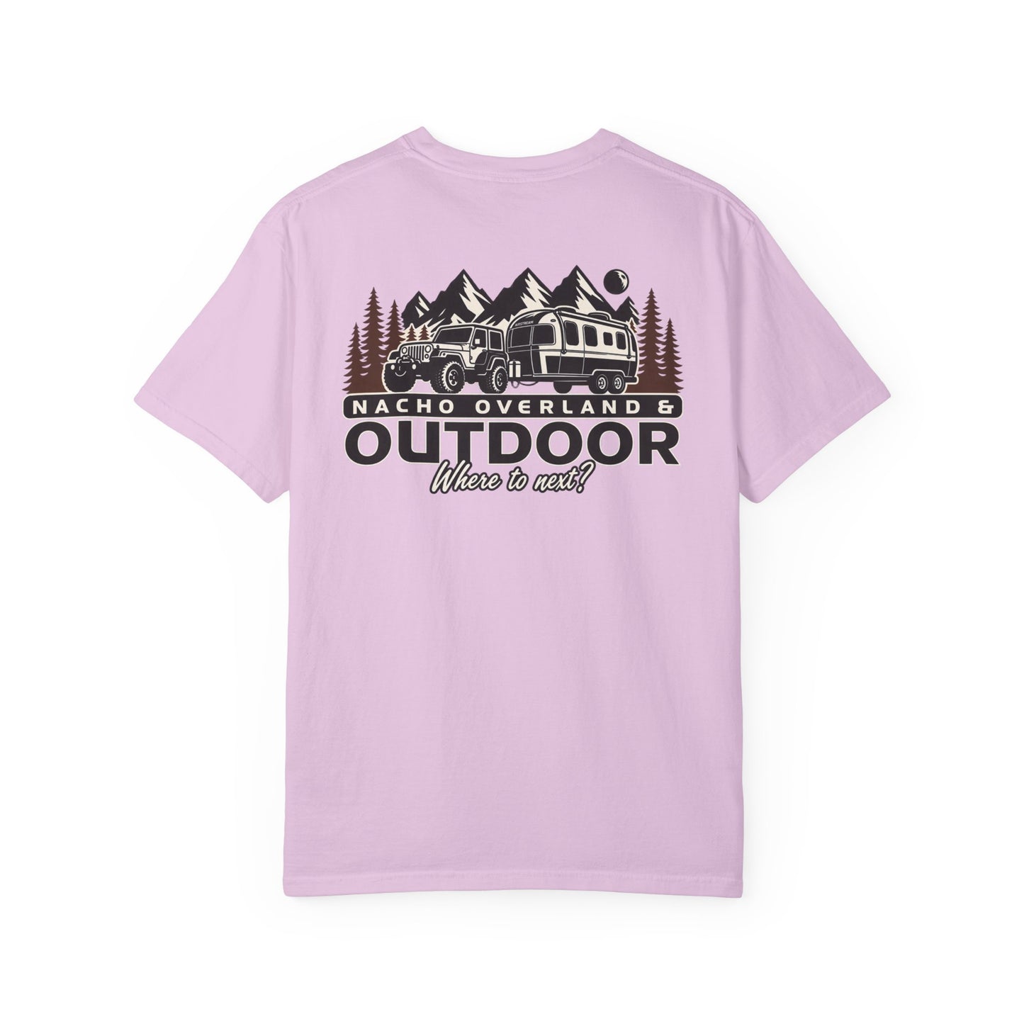 Outdoor Overland T-Shirt — "Nacho Overland" Adventure Graphic