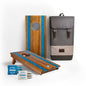 1ft x 2ft Gameday Teams Epoxy Resin Wood Compact Travel Cornhole Board Set