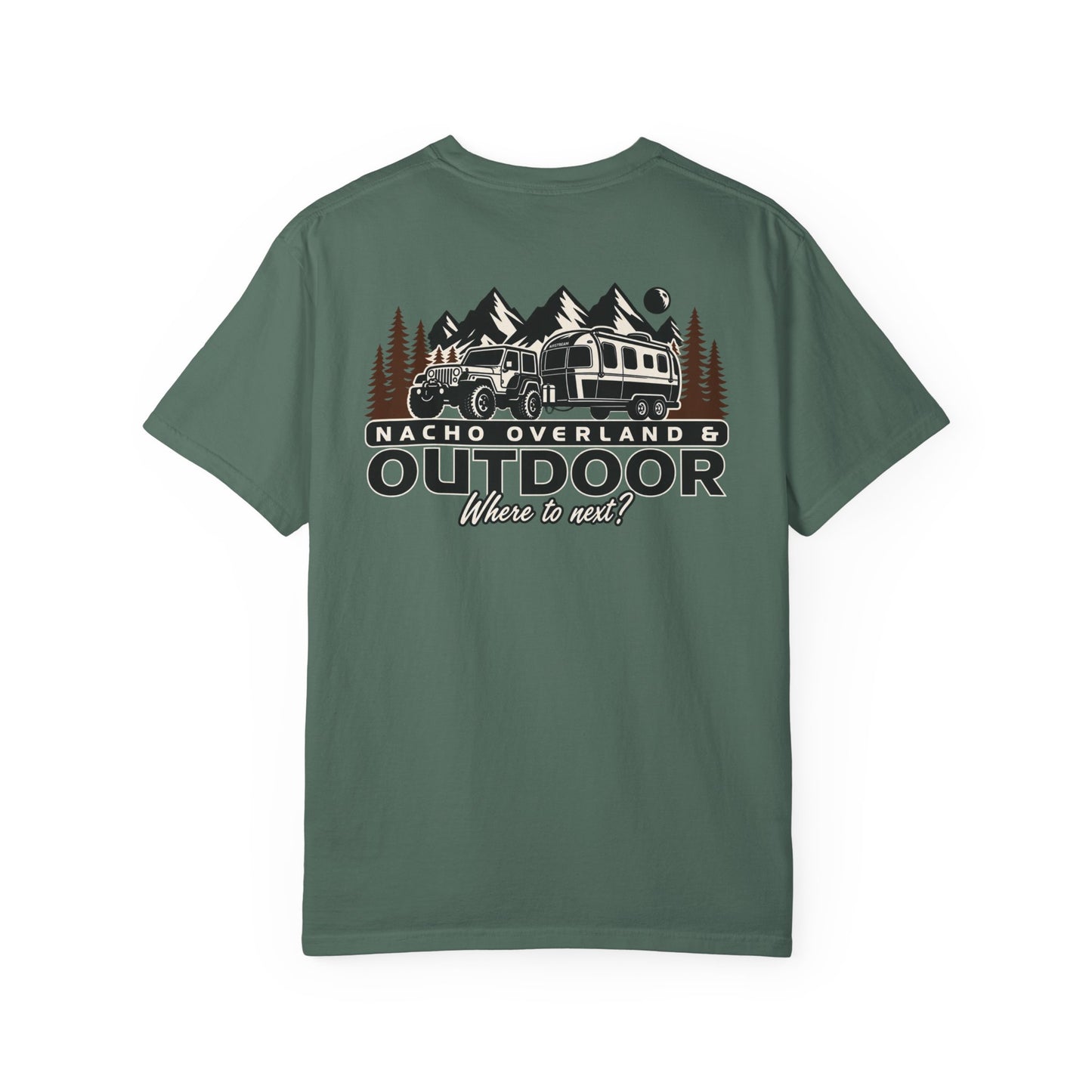 Outdoor Overland T-Shirt — "Nacho Overland" Adventure Graphic