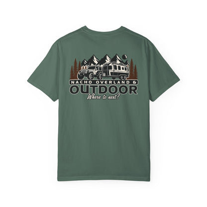 Outdoor Overland T-Shirt — "Nacho Overland" Adventure Graphic