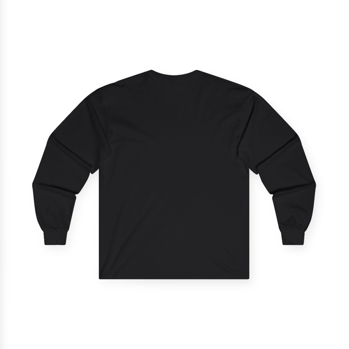 Outdoor Adventure Long Sleeve Tee — "Nacho Overland" Cabin & Mountains