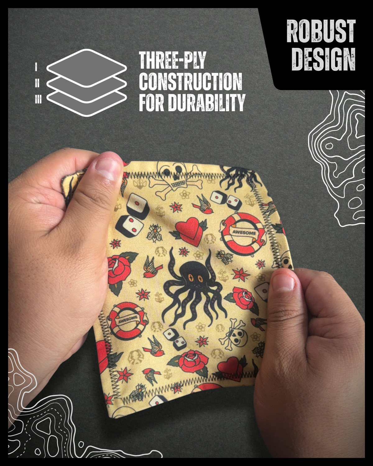 TRAILGRIT HANDKERCHIEF (MINI) - EDC HANK
