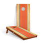 2ft x 4ft Graphic Wood Classic Cornhole Set | Classic Beach Stripes Collection