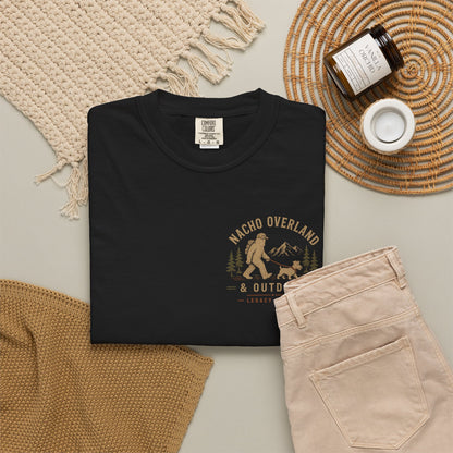 Big Steps Small Paws Sasquatch T-Shirt — Outdoor Adventure Graphic Tee