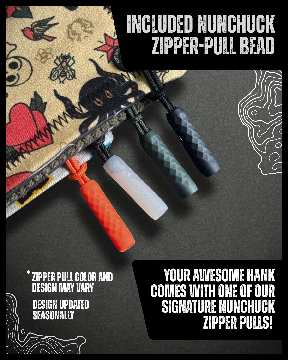 TRAILGRIT HANDKERCHIEF (MINI) - EDC HANK
