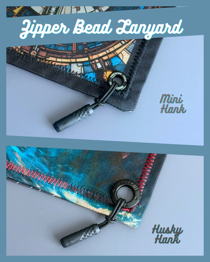 SLATE TOPO HANDKERCHIEF (MINI) - EDC HANK