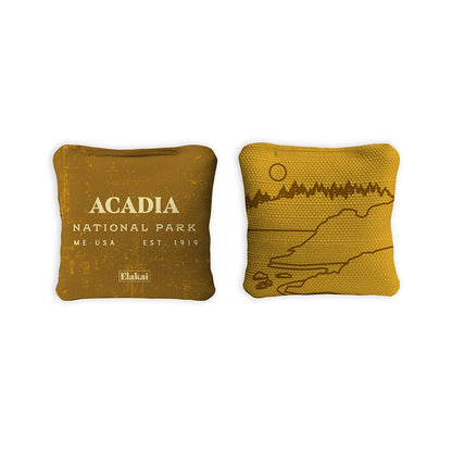 4-in Travel Dual-Sided Cornhole Bags | National Parks Collection