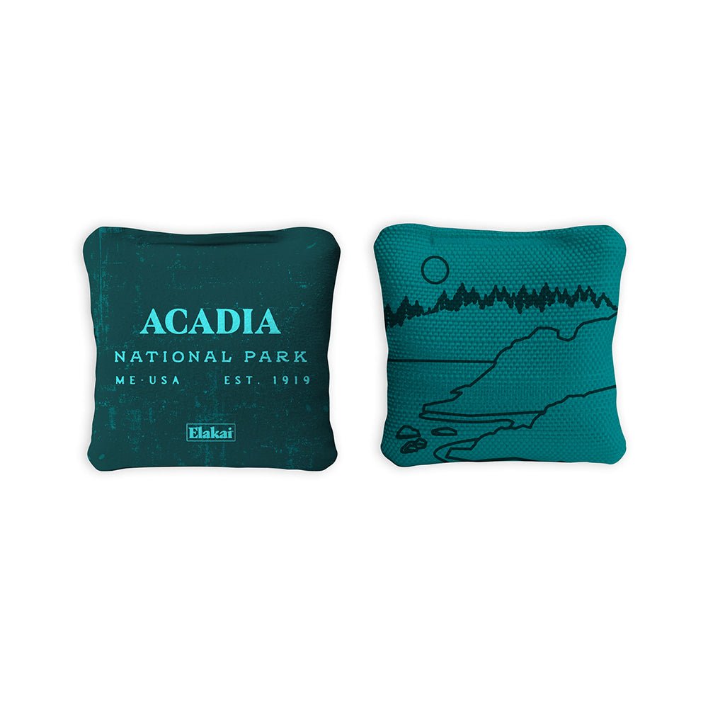 4-in Travel Dual-Sided Cornhole Bags | National Parks Collection
