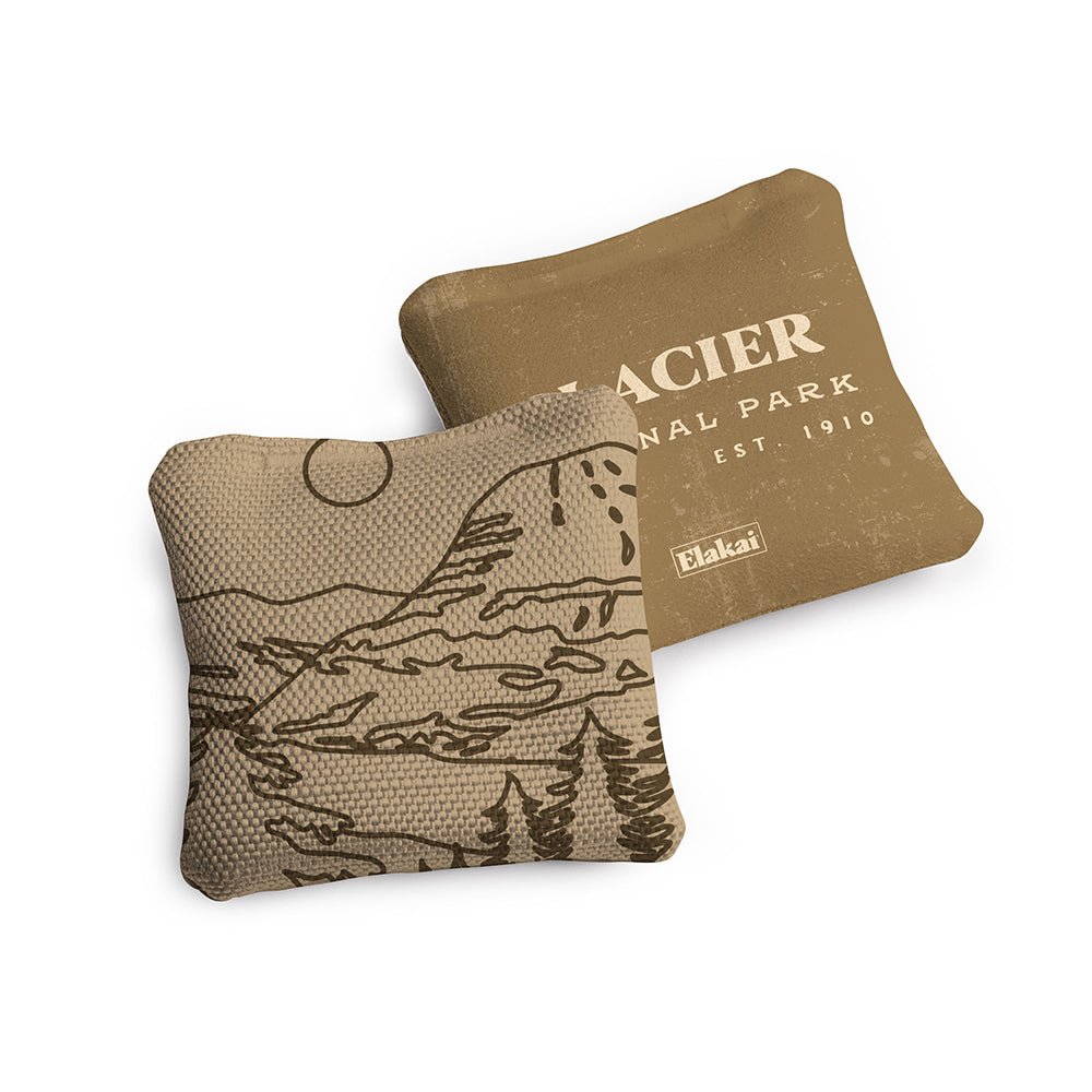 4-in Travel Dual-Sided Cornhole Bags | National Parks Collection