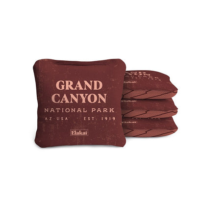 4-in Travel Dual-Sided Cornhole Bags | National Parks Collection