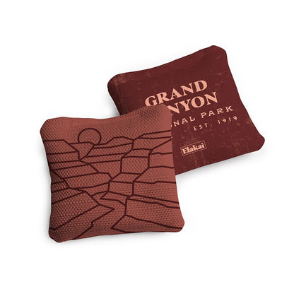 4-in Travel Dual-Sided Cornhole Bags | National Parks Collection