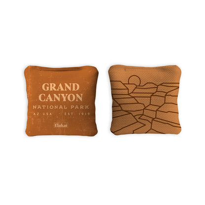 4-in Travel Dual-Sided Cornhole Bags | National Parks Collection