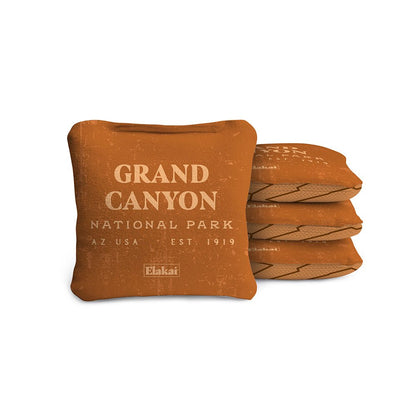 4-in Travel Dual-Sided Cornhole Bags | National Parks Collection