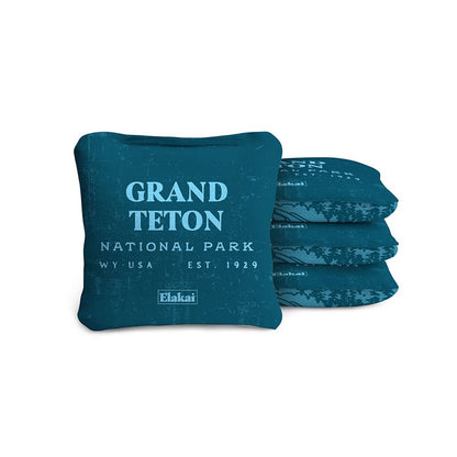 4-in Travel Dual-Sided Cornhole Bags | National Parks Collection