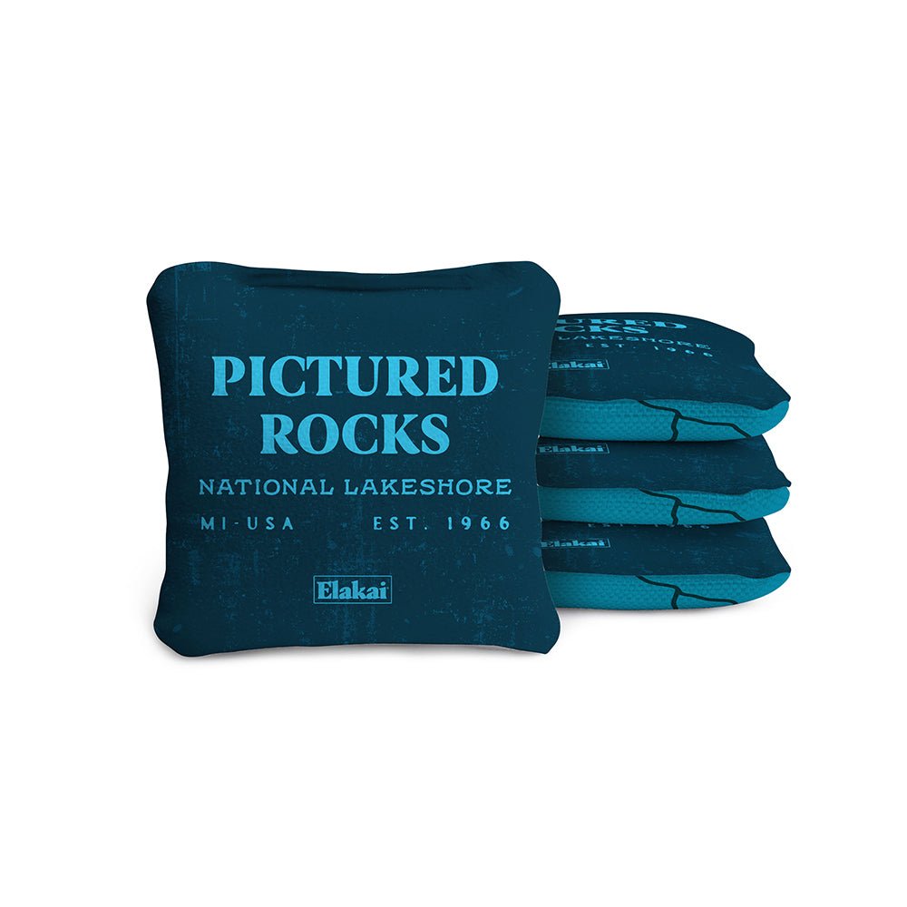 4-in Travel Dual-Sided Cornhole Bags | National Parks Collection