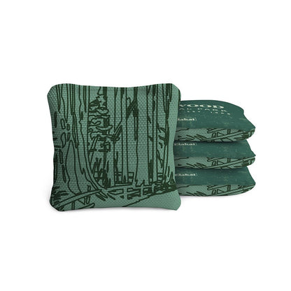 4-in Travel Dual-Sided Cornhole Bags | National Parks Collection