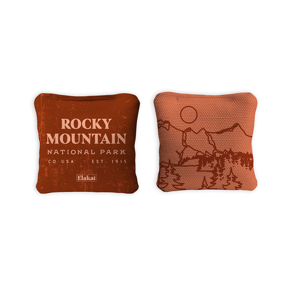 4-in Travel Dual-Sided Cornhole Bags | National Parks Collection
