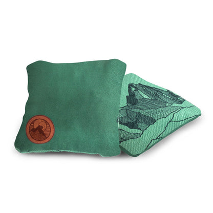 6-in Dual-Sided Cornhole Bags | Mt. Elakai Design Collection